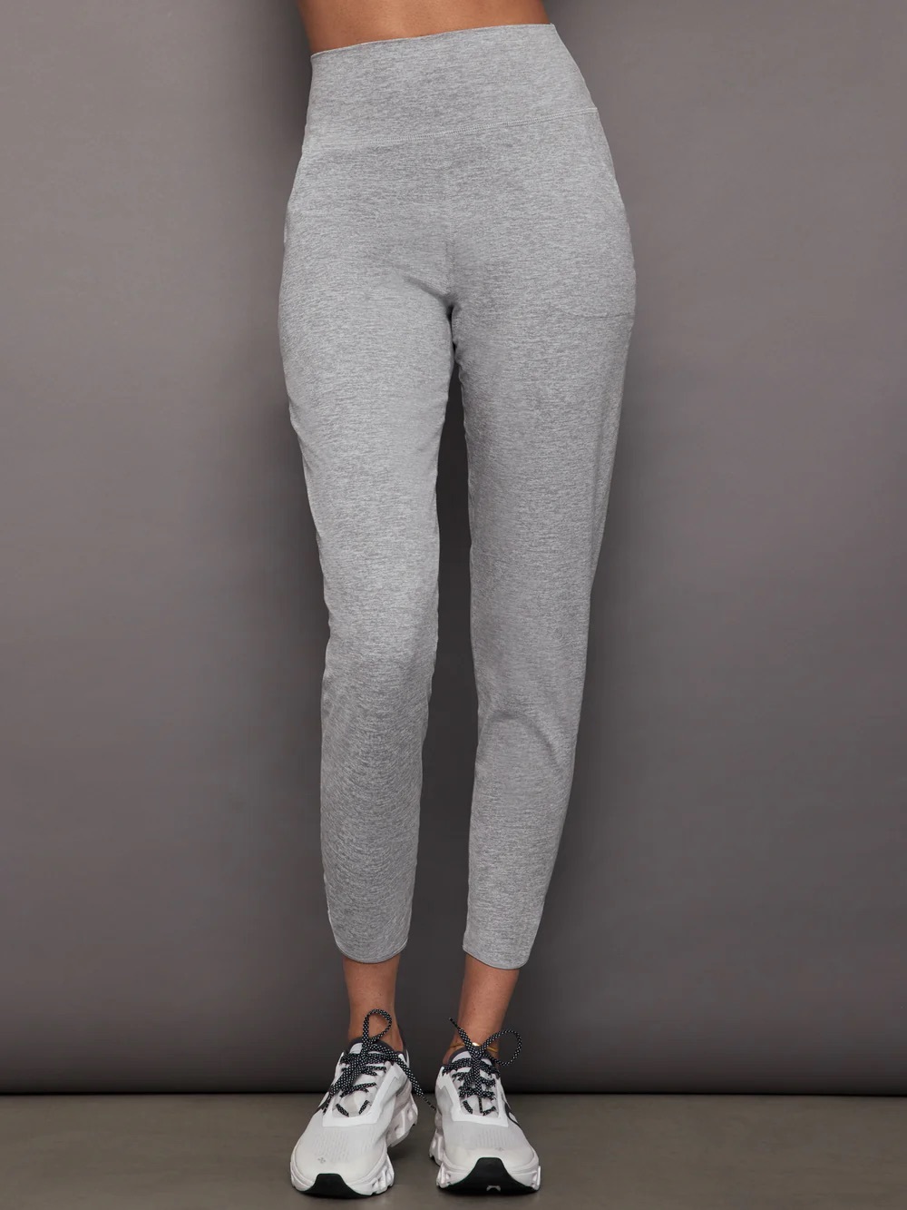 Carbon38 Jogger in Heather Melt Silver Heather Size Large NWT